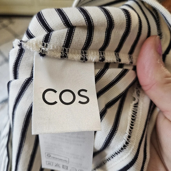 COS brand stripped tights shirt small - Picture 6 of 6